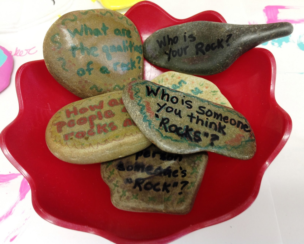 5 School Counseling Activities Using Rocks