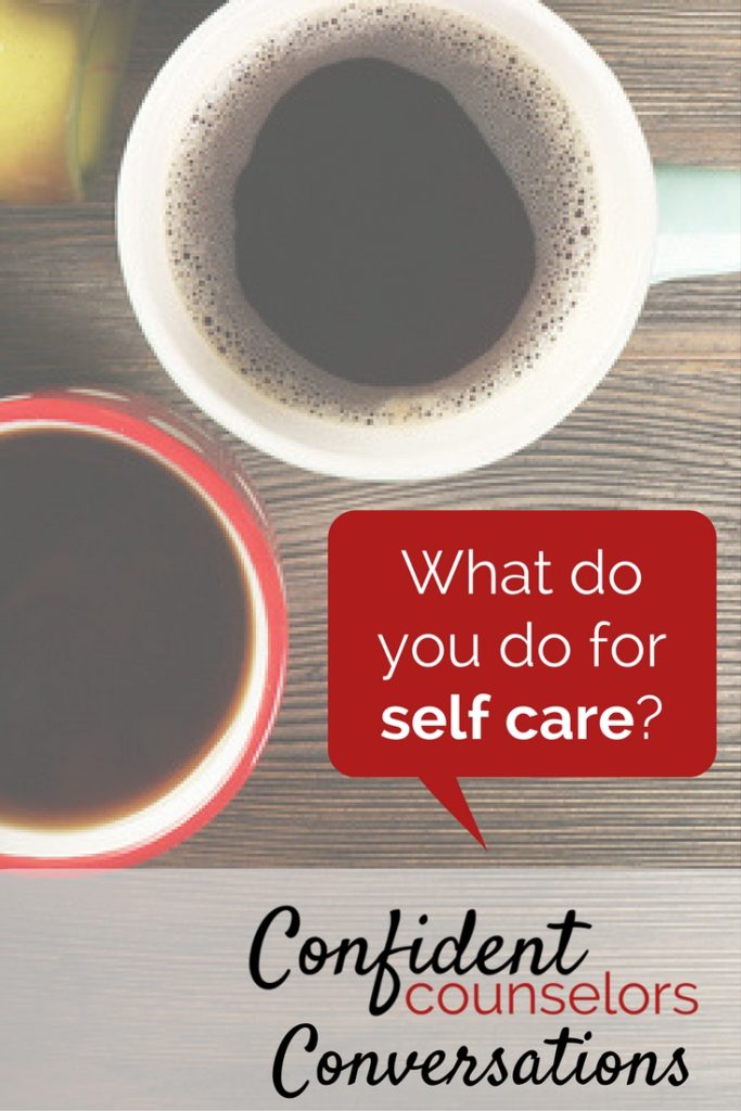 Confident Counselors Conversation - Self Care with School Counseling Files, Speckled Moose Counseling, and The School Counselor Is In