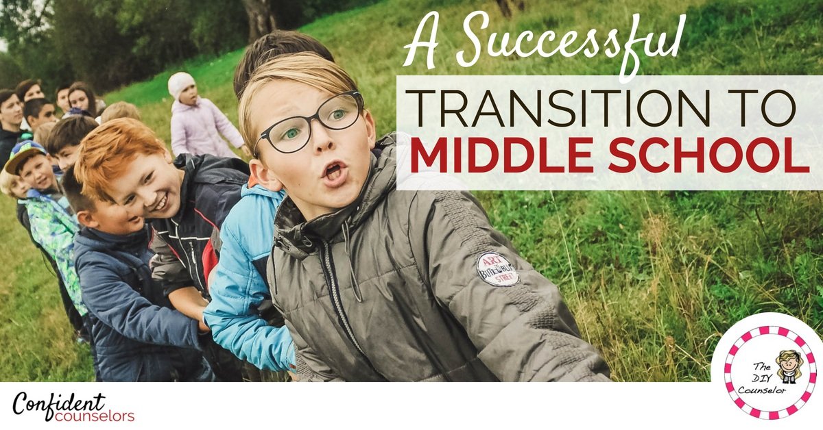 Successful Transition From Elementary To Middle School Confident