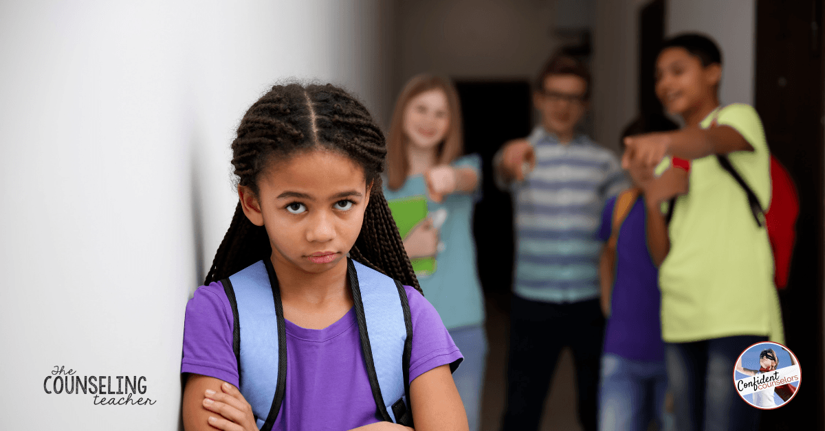 Empower students to report bullying and control their reactions