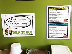 classroom conflict visuals