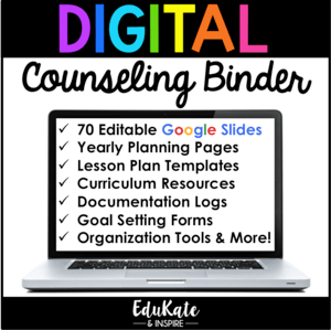 Digital Counseling Binder for Counselor Organization