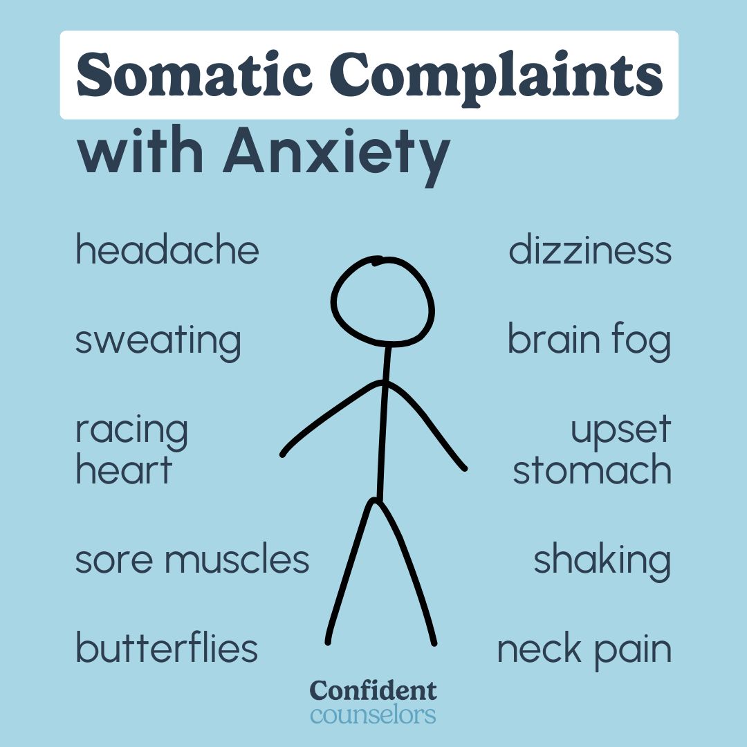 somatic complaints & anxiety