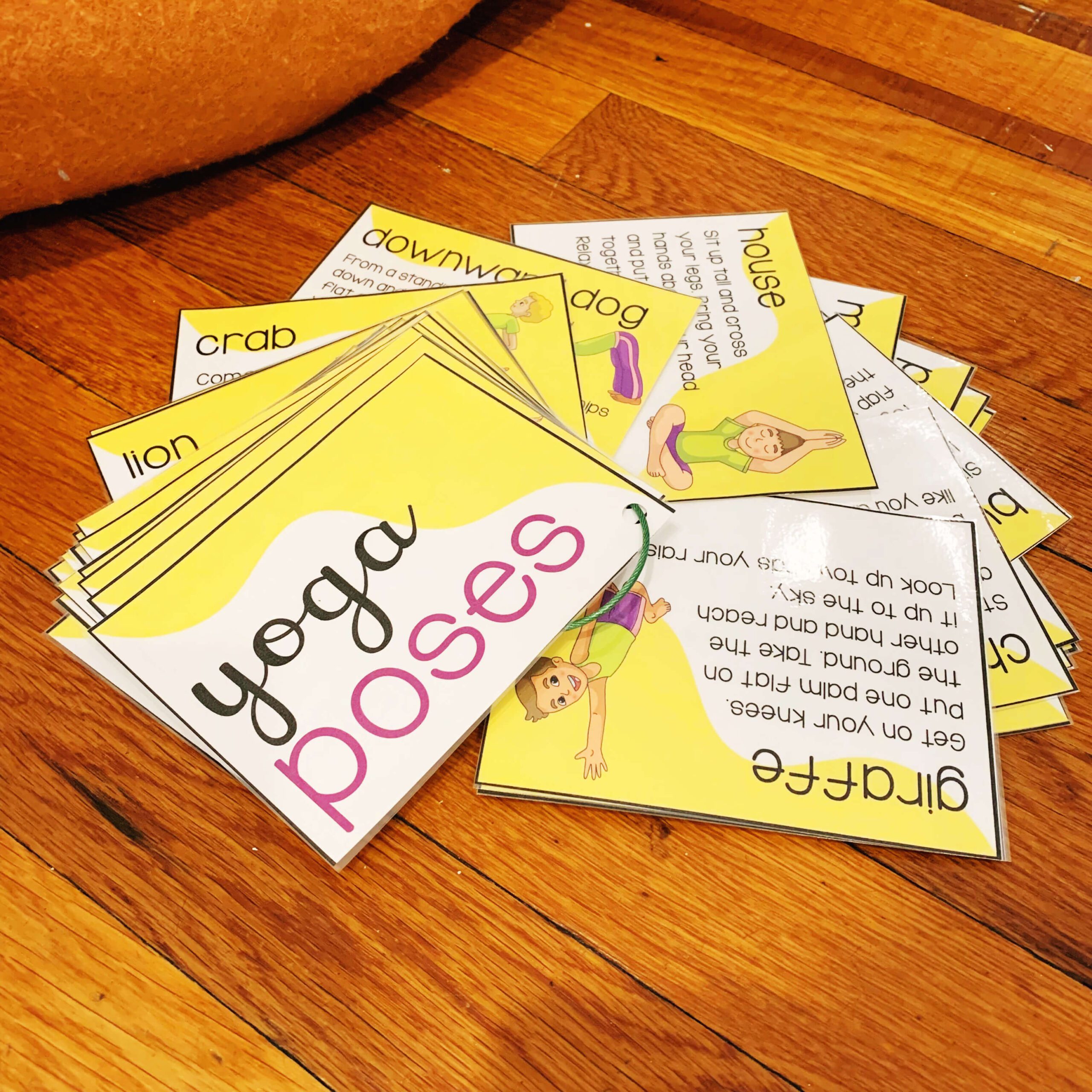Yoga cards Yoga cards